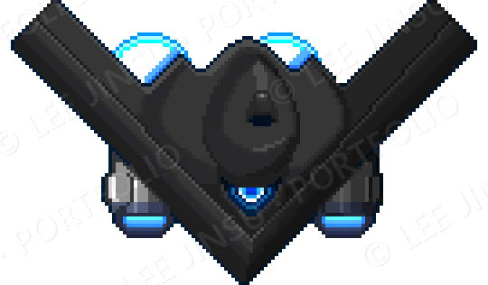 enemy black Middle boss right